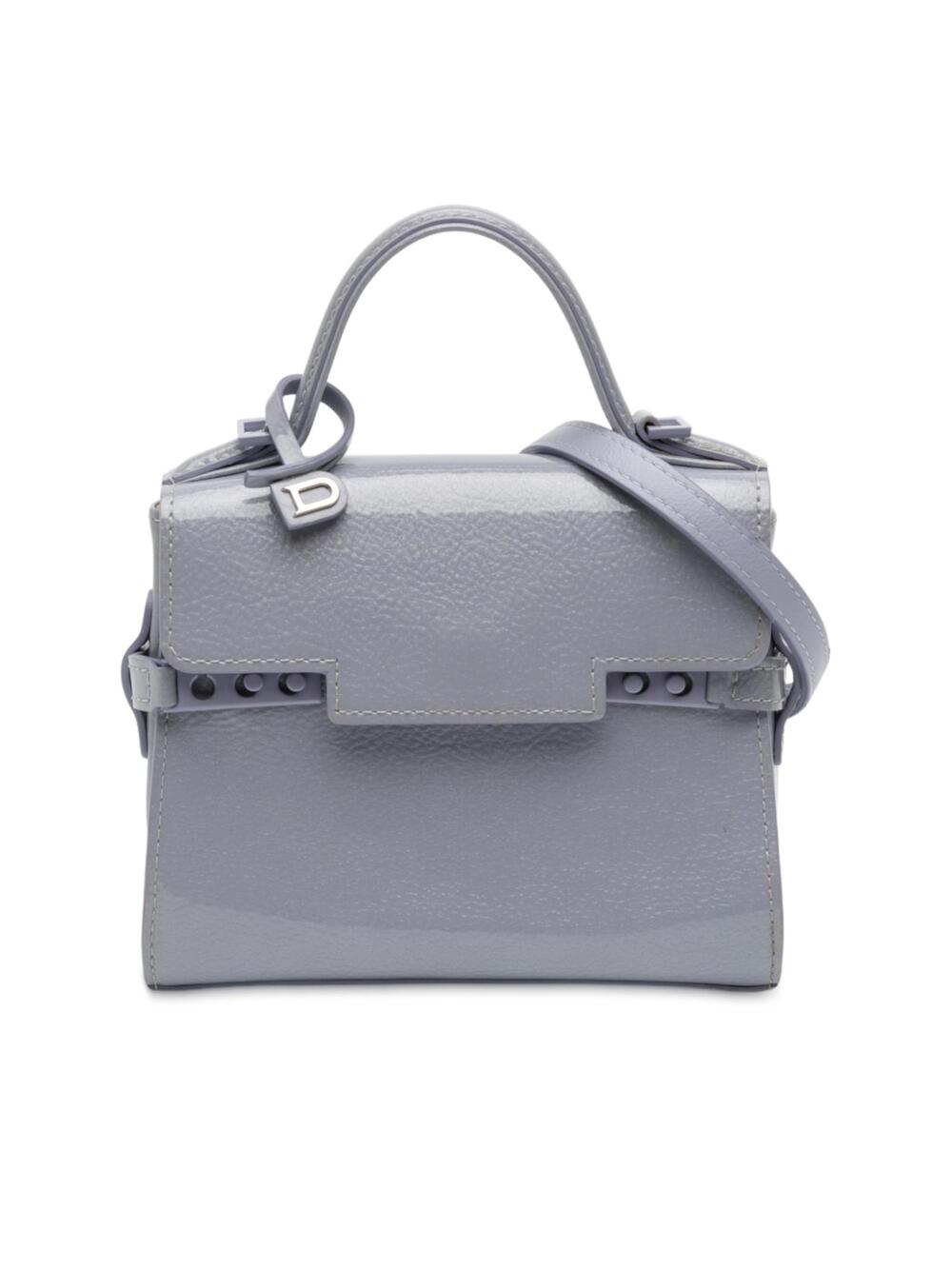 Delvaux Micro Patent Tempete Satchel #315781D10B